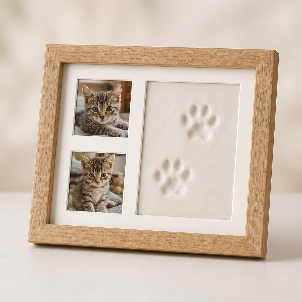 Kit Casero para Capturar la Huella de tu Mascota