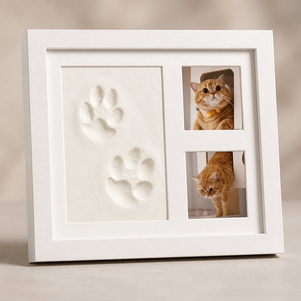 Kit Casero para Capturar la Huella de tu Mascota